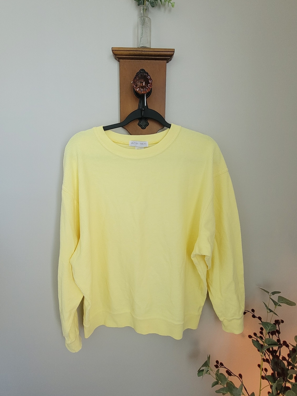 Yellow Crewneck Sweatshirt - Neutral Ground